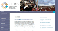 Desktop Screenshot of cefres.cz
