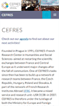Mobile Screenshot of cefres.cz